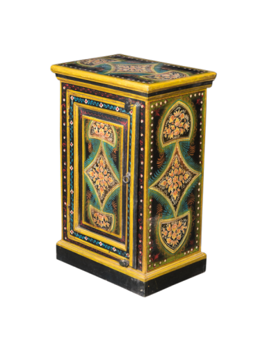 TABLE DE CHEVET PEINTE