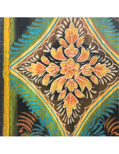 TABLE DE CHEVET PEINTE