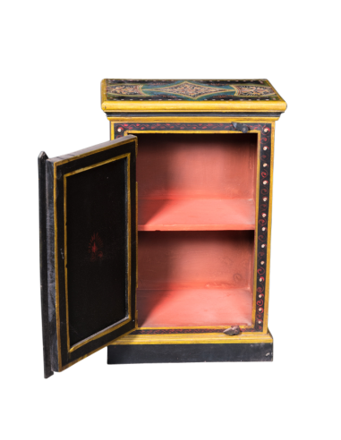 TABLE DE CHEVET PEINTE