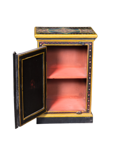 TABLE DE CHEVET PEINTE