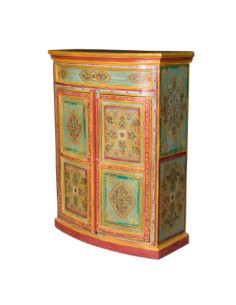 ARMOIRE RONDE PEINTE