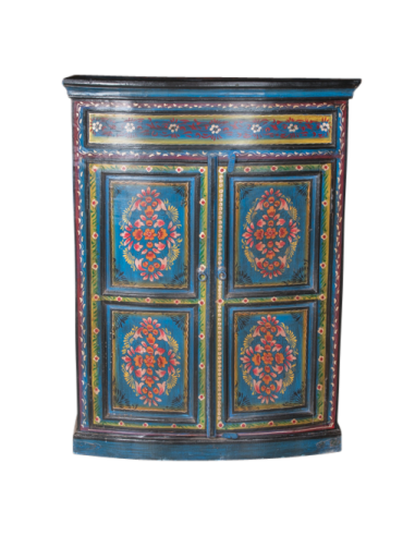 ARMOIRE RONDE PEINTE