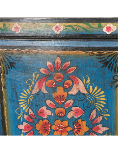 ARMOIRE RONDE PEINTE