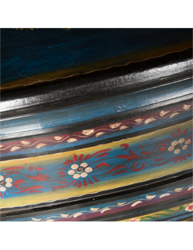 ARMOIRE RONDE PEINTE