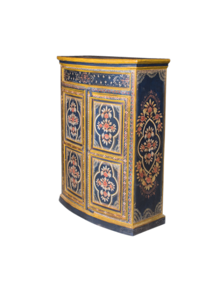 ARMOIRE RONDE PEINTE