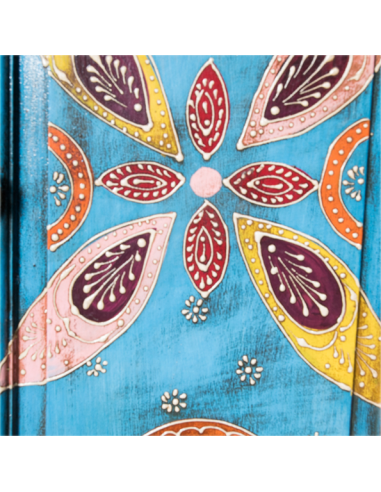 ARMOIRE D'ANGLE PEINTE