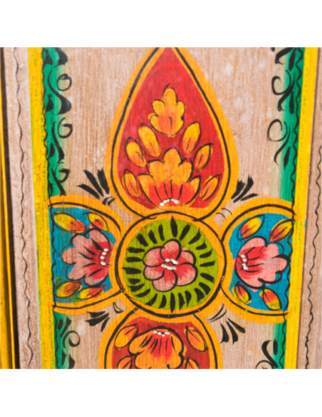 ARMOIRE D'ANGLE PEINTE