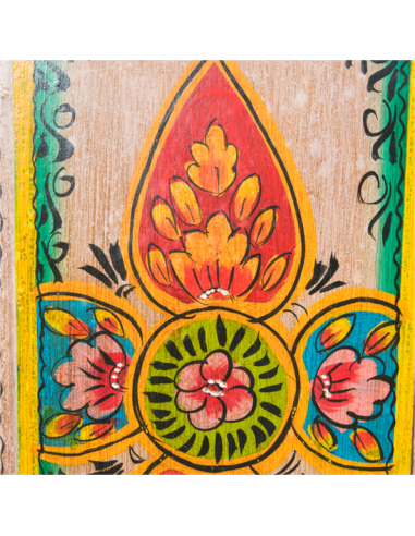 ARMOIRE D'ANGLE PEINTE