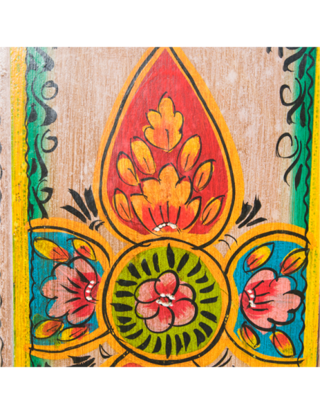 ARMOIRE D'ANGLE PEINTE