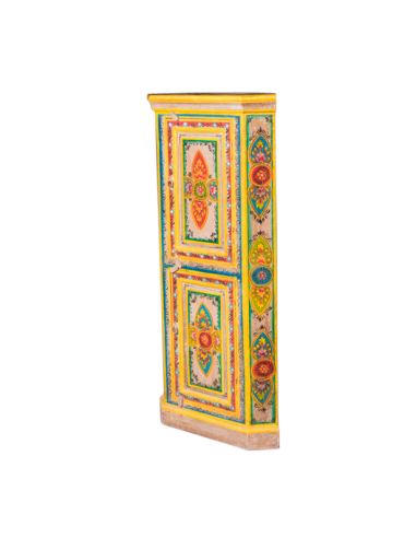 ARMOIRE D'ANGLE PEINTE