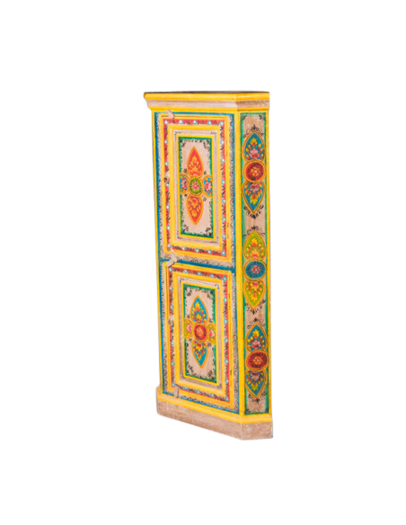 ARMOIRE D'ANGLE PEINTE