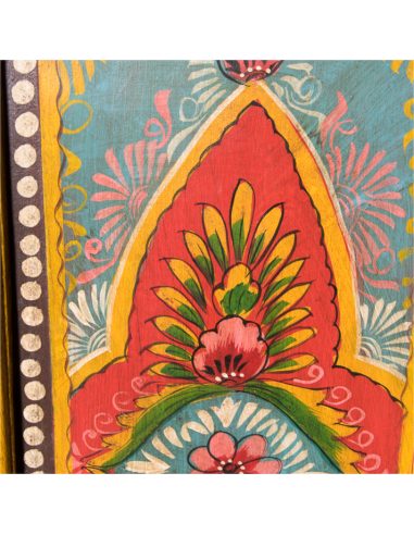 ARMOIRE D'ANGLE PEINTE