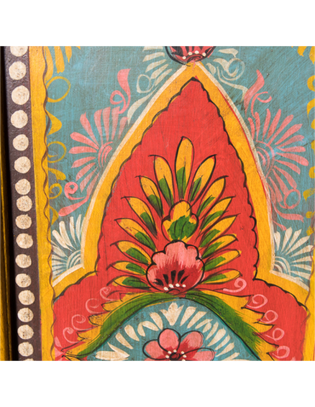 ARMOIRE D'ANGLE PEINTE