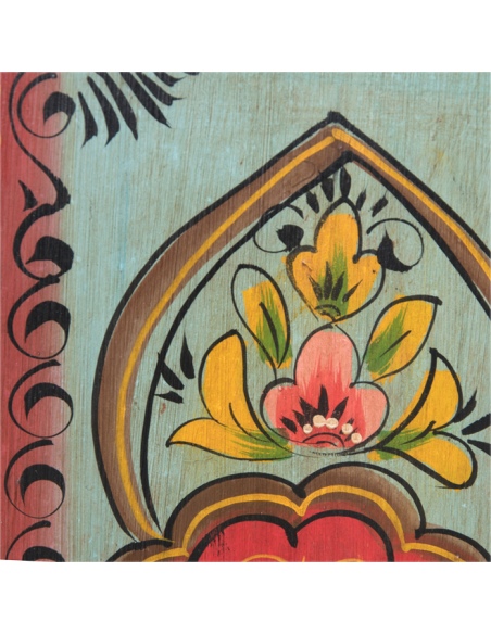 ARMOIRE D'ANGLE PEINTE