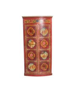 ARMOIRE RONDE PEINTE