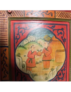 ARMOIRE RONDE PEINTE 2