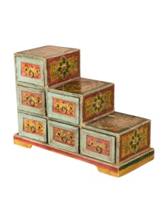 meuble escalier peinte