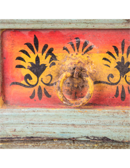 meuble escalier peinte