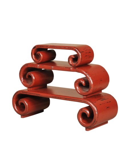 Panca a spirale "Luoxuan" - Marrone - Grande