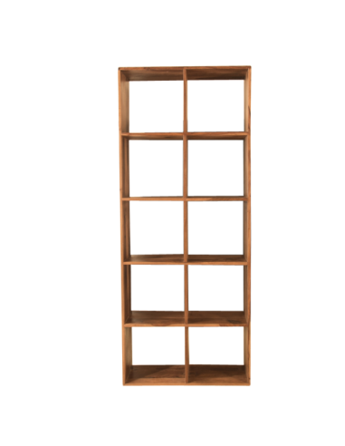 Bibliothèque en bois de rose - H 185 * 75 * 30 cm
