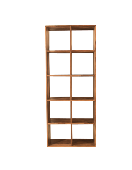 Bibliothèque en bois de rose - H 185 * 75 * 30 cm