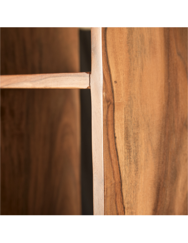 Bibliothèque en bois de rose - H 185 * 75 * 30 cm