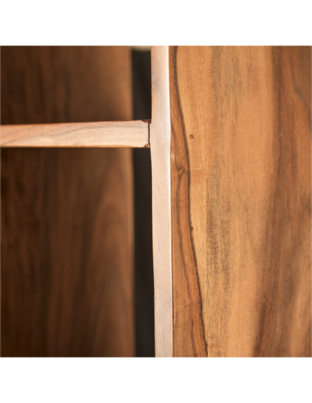 Bibliothèque en bois de rose - H 185 * 75 * 30 cm