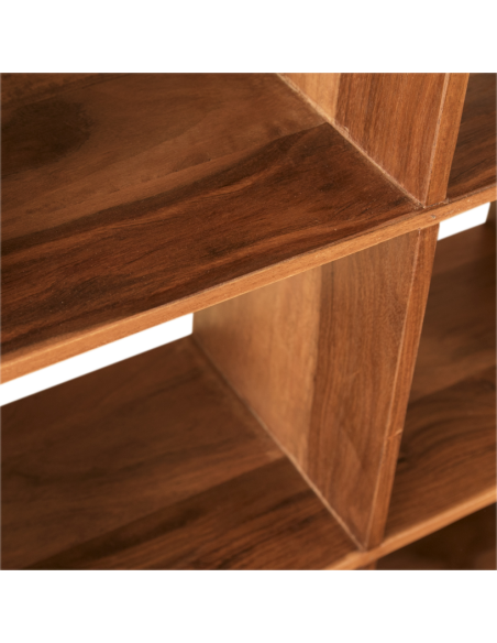 Bibliothèque en bois de rose - H 185 * 75 * 30 cm