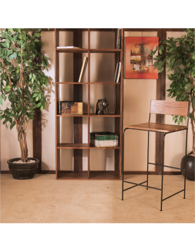 Bibliothèque en bois de rose - H 185 * 75 * 30 cm