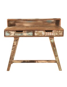 Bureau avec 2 tiroirs - H 90 x 100 x 45 cm 2