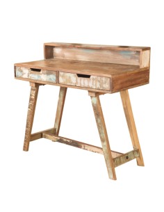 Bureau avec 2 tiroirs - H 90 x 100 x 45 cm