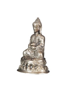 Statuette en bronze Buddha... 2