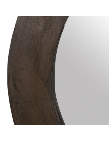 Runder Spiegel mit Rahmen aus...