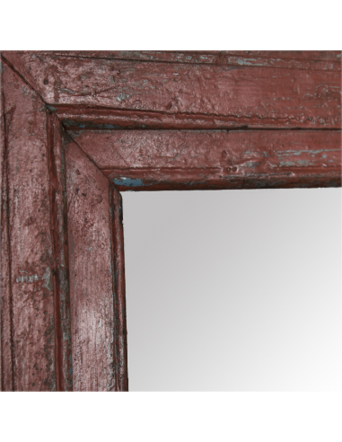 Miroir avec cadre en bois recyclé...