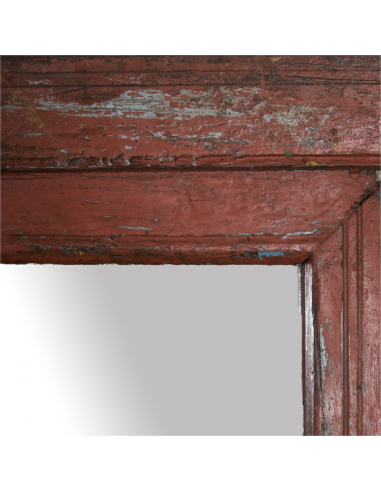 Miroir avec cadre en bois recyclé...