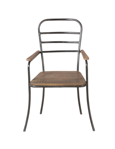 Chaise en métal "Yogini"