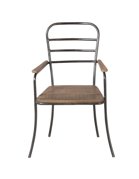 Chaise en métal "Yogini"