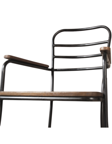 Chaise en métal "Yogini"