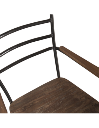 Chaise en métal "Yogini"