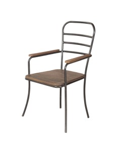 Chaise en métal "Yogini"