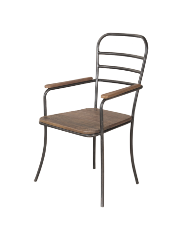 Chaise en métal "Yogini"
