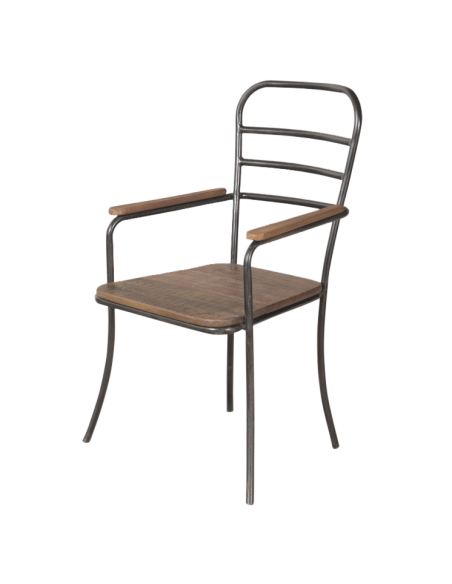 Chaise en métal "Yogini"