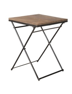 Table en metal "Yogini"