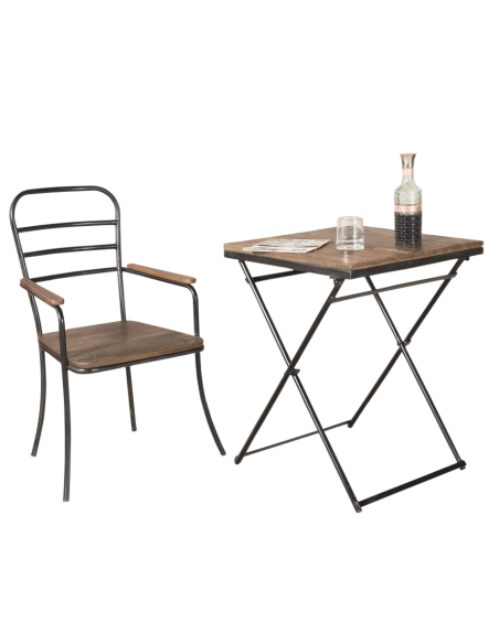 Table en métal "Yogini"