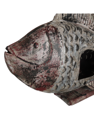 Petit poisson en fer recyclé "Arnav"