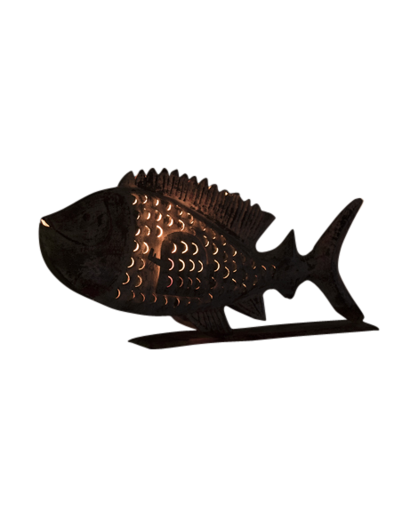 Petit poisson en fer recyclé "Arnav"