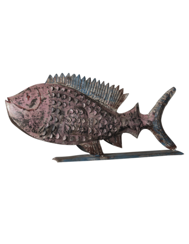 Petit poisson en fer recyclé "Arnav"