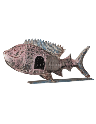 Petit poisson en fer recyclé "Arnav"