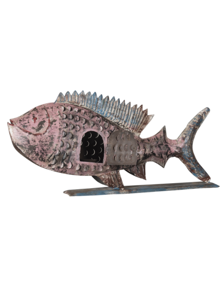 Petit poisson en fer recyclé "Arnav"