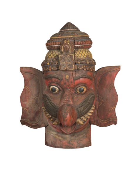 Wooden Ganesh Mask